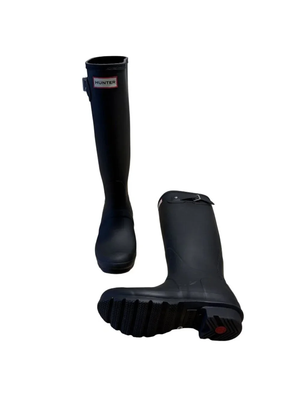 New Hunter Original Tall Black Waterproof WP Rubber Rain Boot Women's Size 6M
